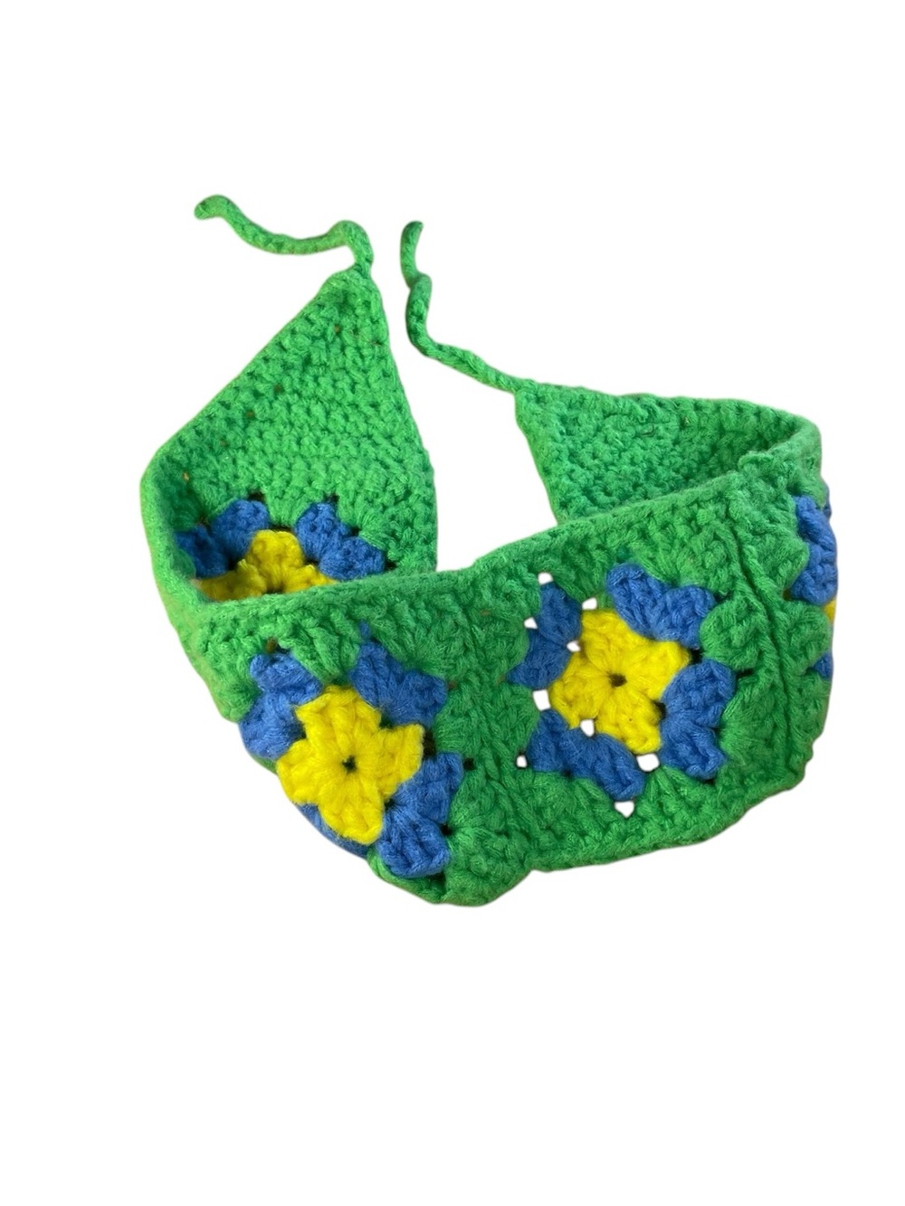 Crocheted Granny Square Headband